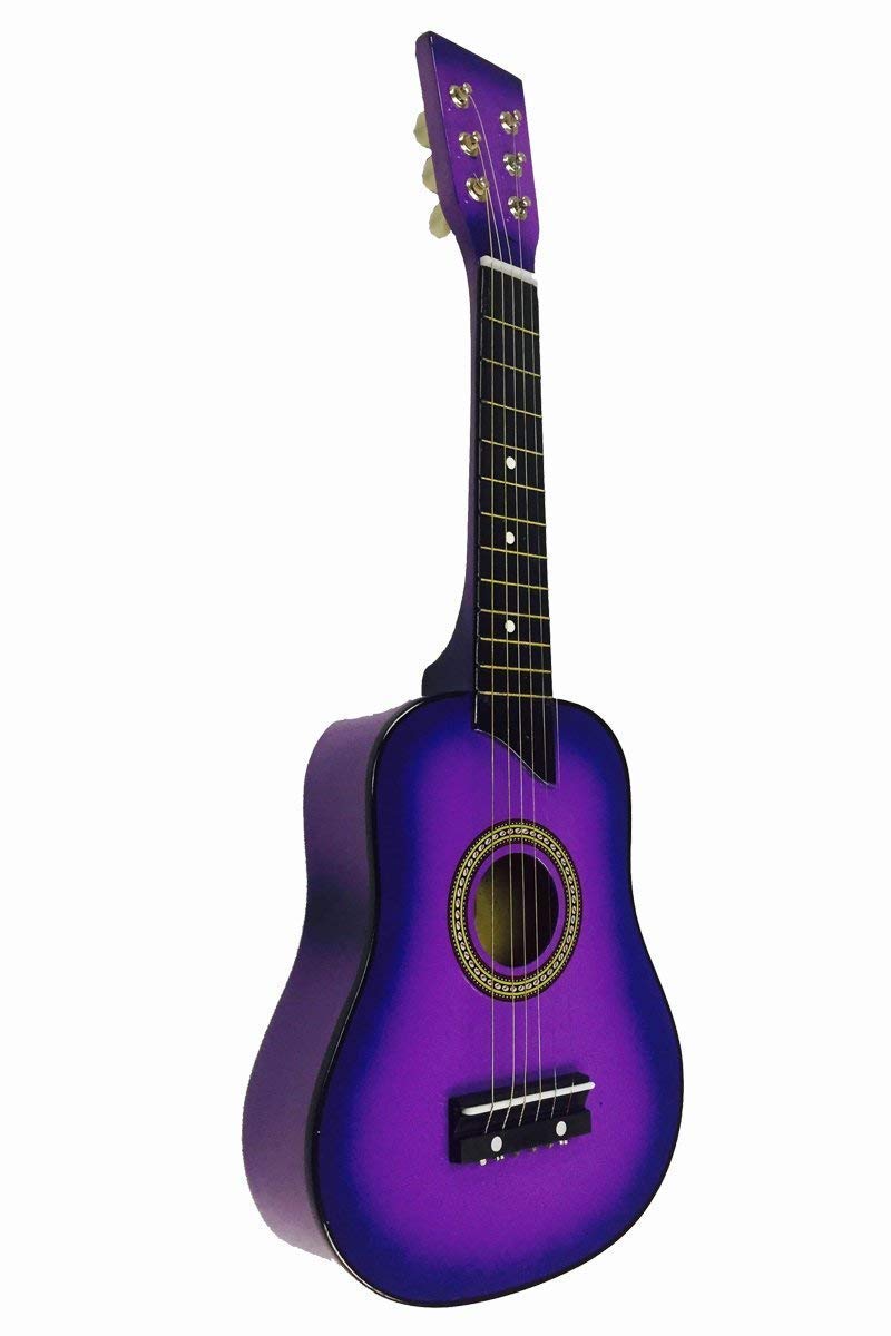Amazon.com: Purple Guitar For Kids 25